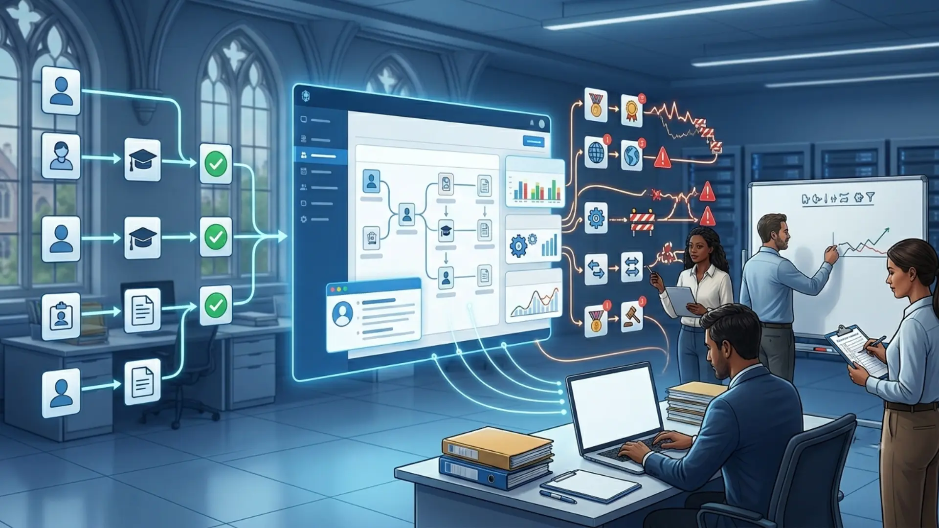 Discover why admission portals break down during complex workflows and how institutions reduce delays without replacing existing systems.